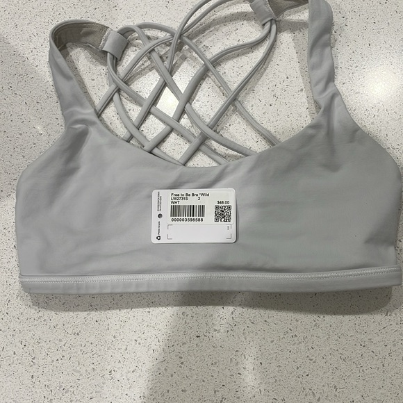 Size 2 Free to Be Bra - Wild (Color: White) - Picture 4 of 5